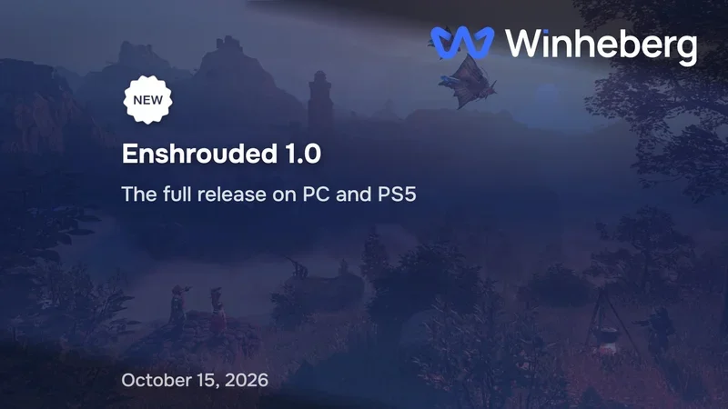 Enshrouded 1.0 Is Here, Everything That Changes for Players and for Your Server