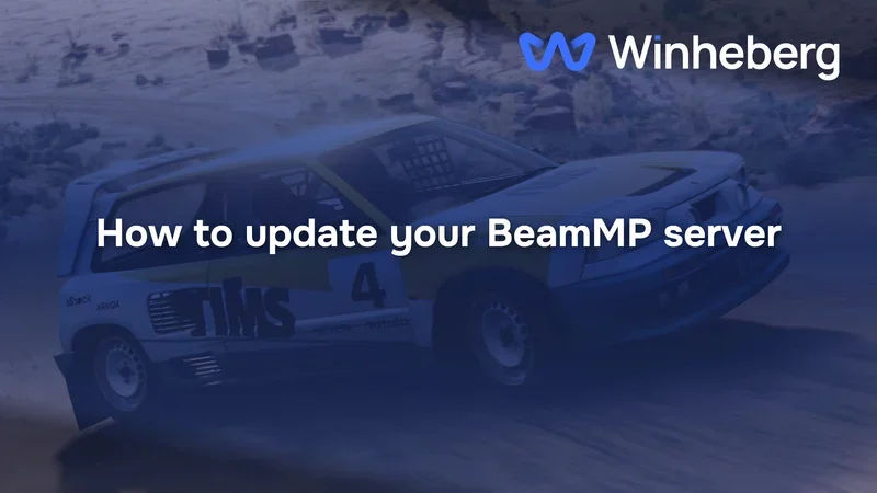 How to update your BeamMP server