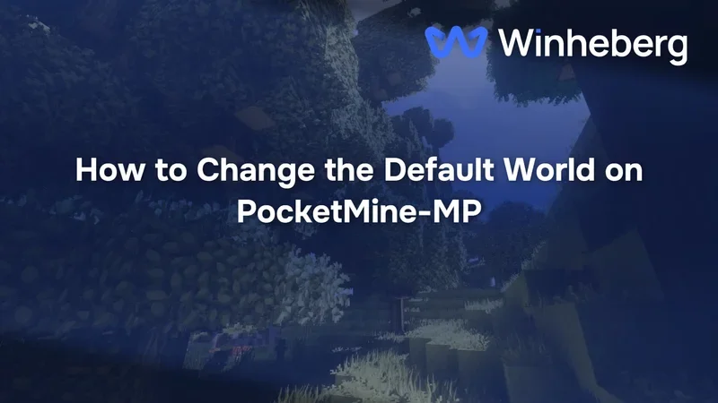 How to Change the Default World on PocketMine-MP