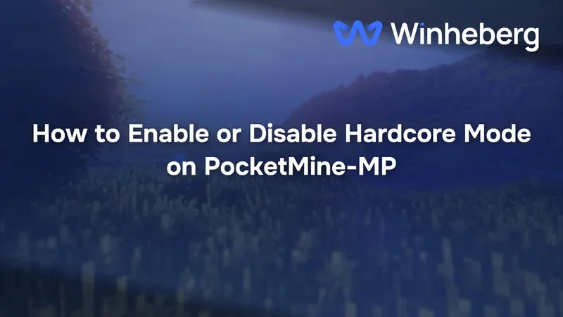 How to Enable or Disable Hardcore Mode on PocketMine-MP