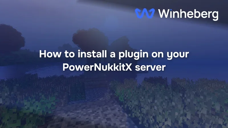 How to install a plugin on your PowerNukkitX server