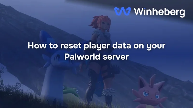 How to reset player data on your Palworld server