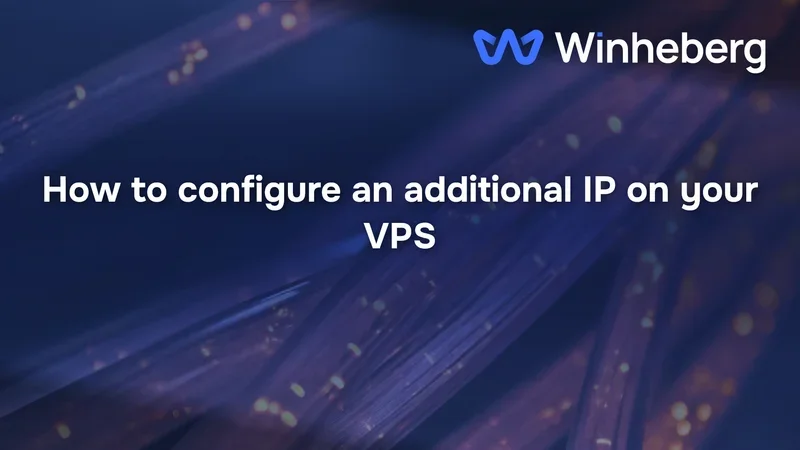 How to configure an additional IP on your VPS