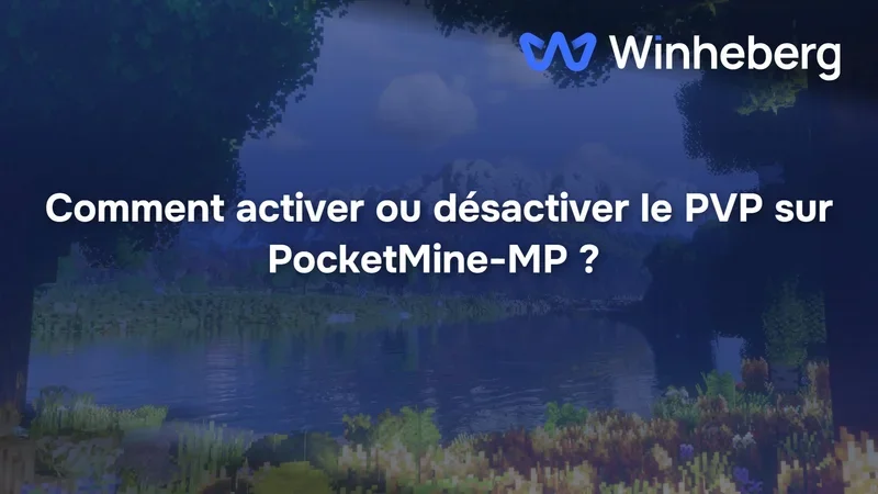 Comment activer ou désactiver le PVP sur PocketMine-MP ?