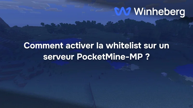 Comment activer la whitelist sur un serveur PocketMine-MP ?