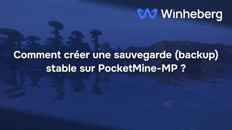 Comment créer une sauvegarde (backup) stable sur PocketMine-MP ?