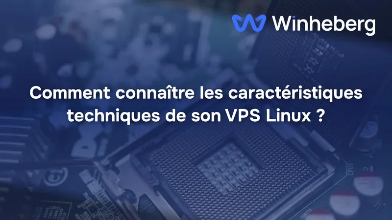 Comment connaître les caractéristiques techniques de son VPS Linux ?