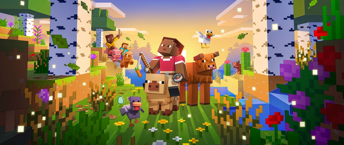 Minecraft Bedrock server hosting features with cross-platform multiplayer for consoles, mobile and PC