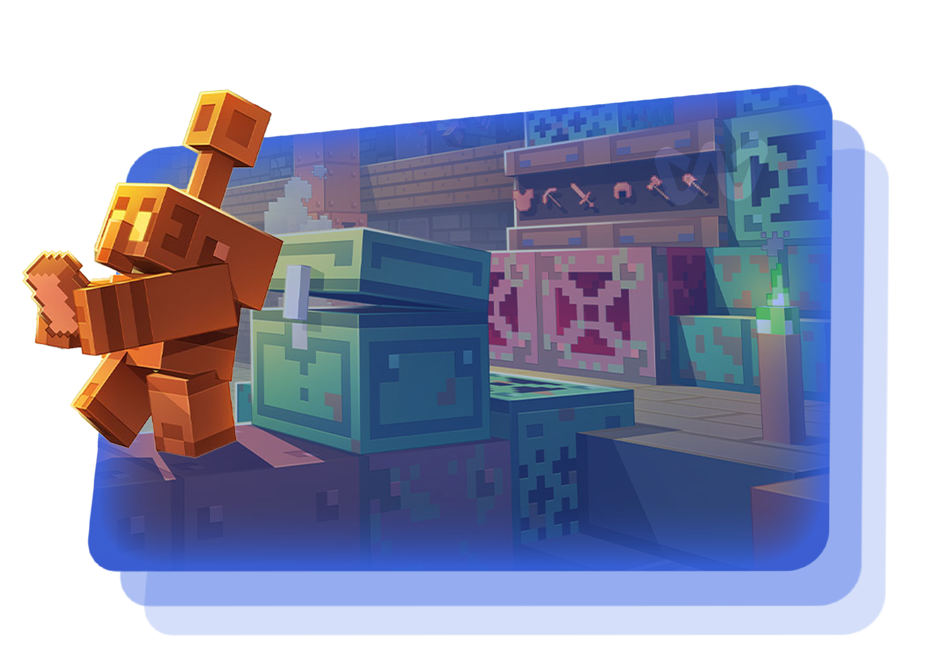 Minecraft Bedrock Logo