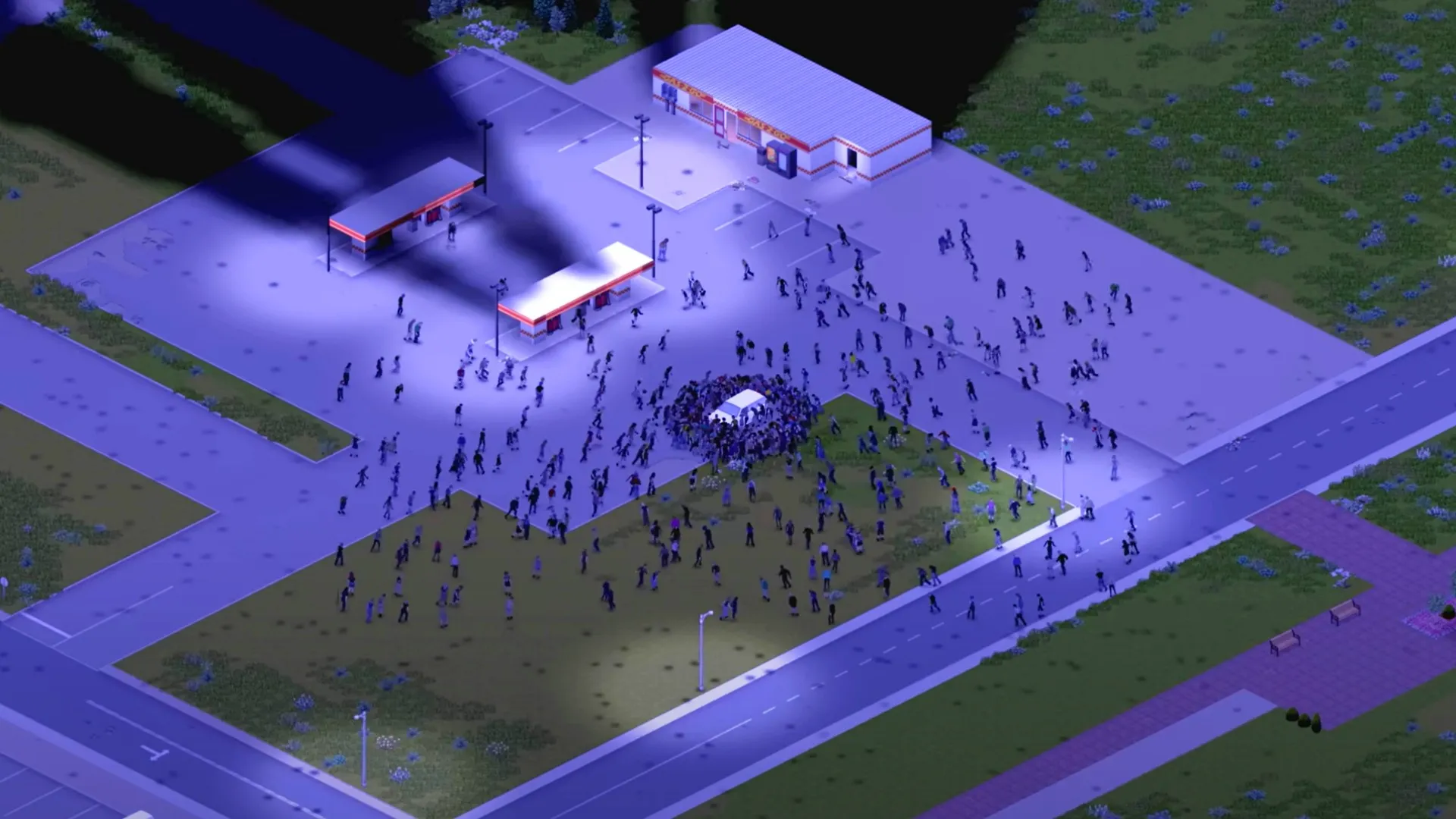 Project Zomboid server hosting features with mod support for hardcore zombie survival gameplay