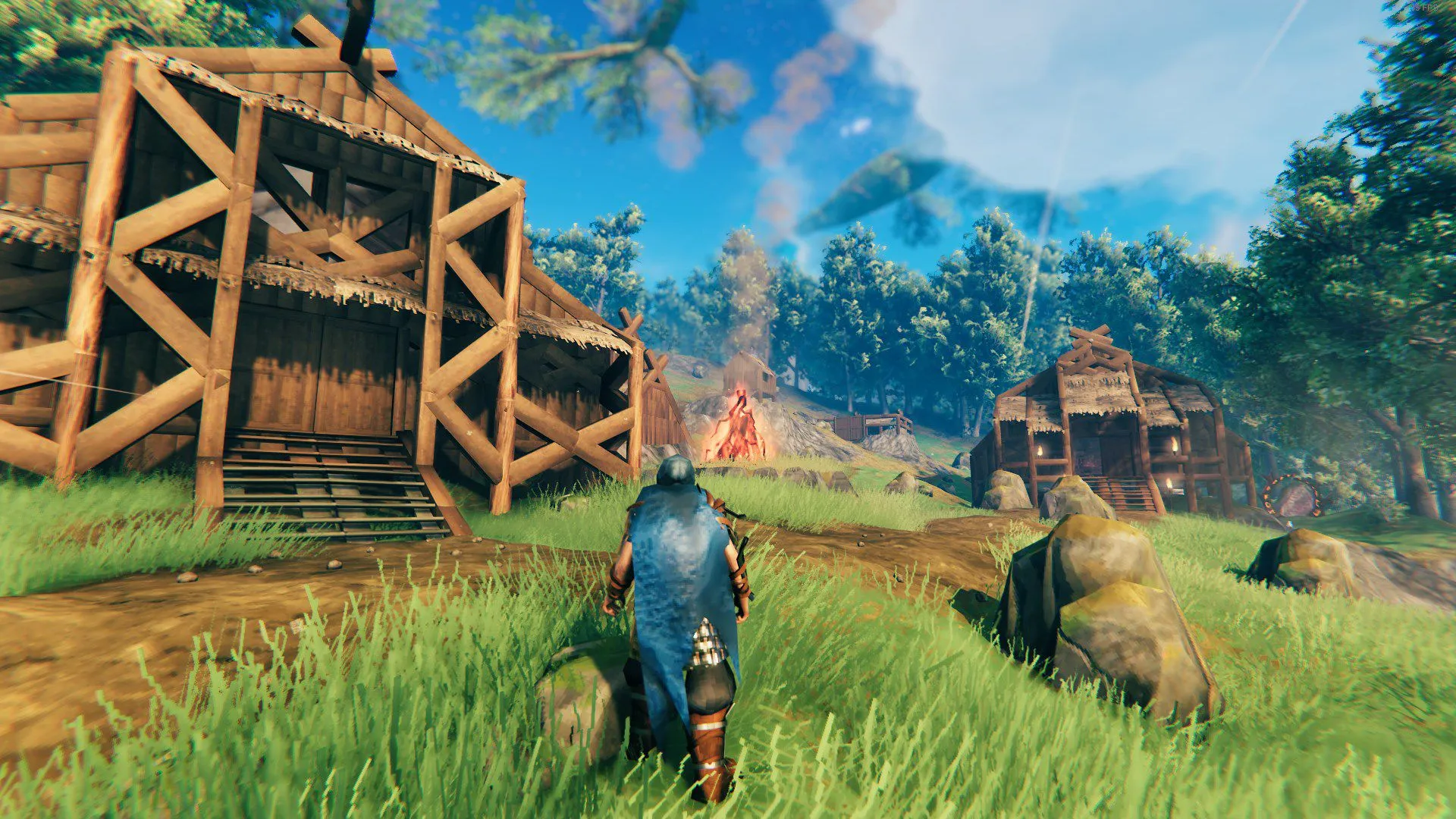 Fonctionnalités d'hébergement serveur Valheim avec support mods pour gameplay survie mythologie nordique