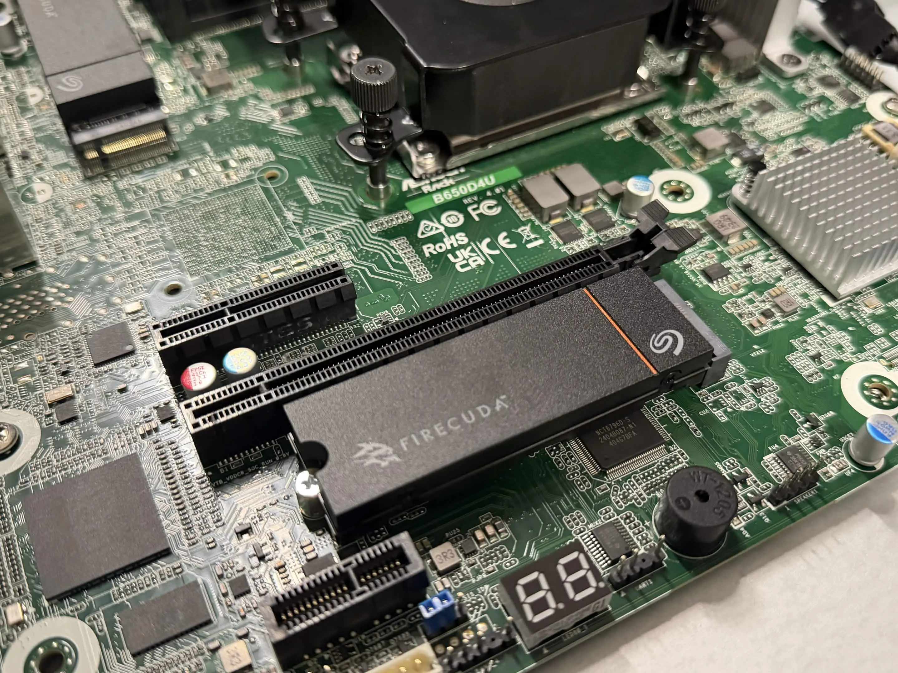VPS Ryzen enterprise features dashboard with ECC memory monitoring and NVMe storage management