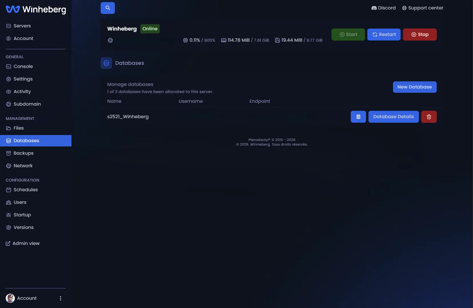 Database